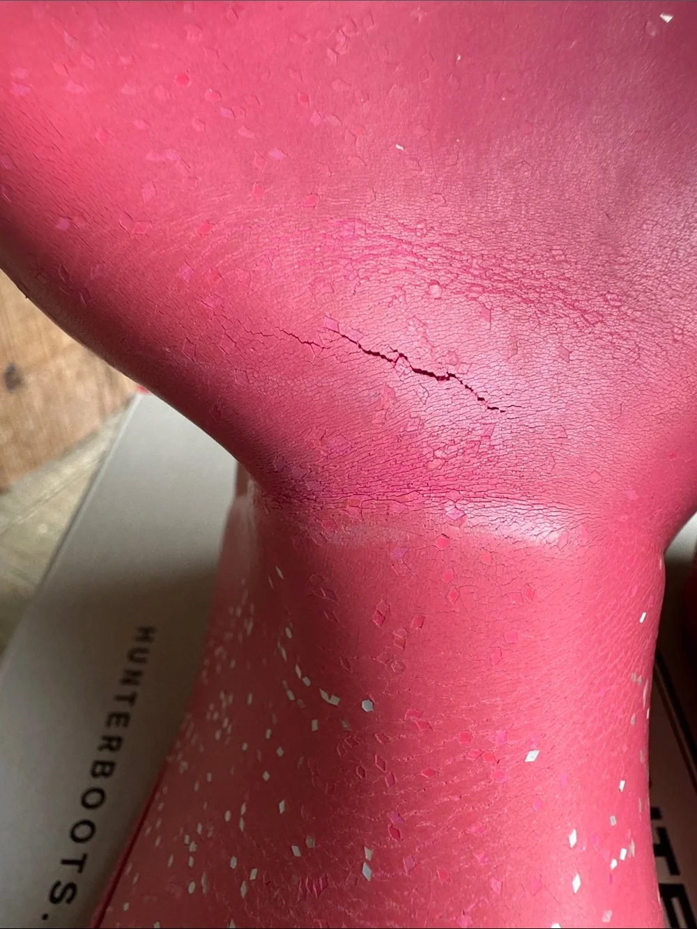 Hunter Kids Pink Waterproof Rain Boots